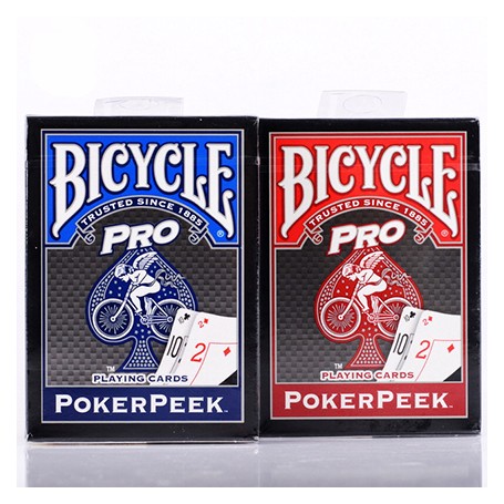 Bicycle Pro poker peek texas hold'em