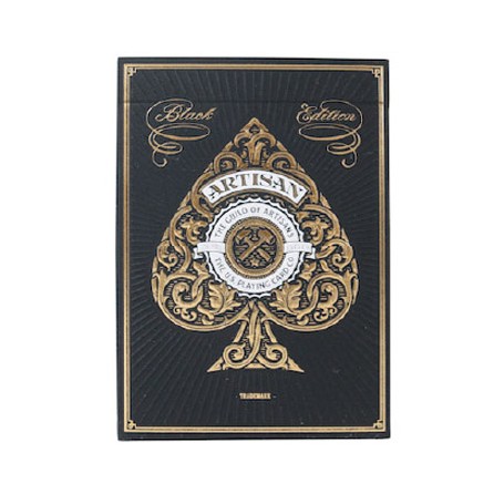 Artisan Black Playing Cards