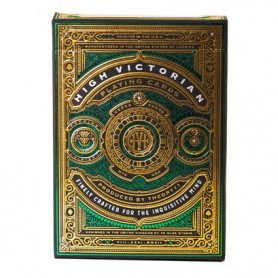 High Victorian Green Playing Cards