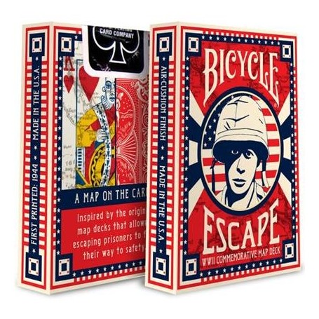 Bicycle Escape Map carte da gioco gioco di carte con splendida motivo NUOVO!! MADE IN USA 