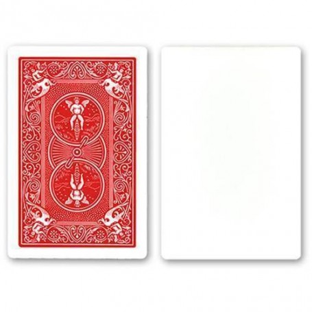 dorso rosso Mazzo di carte Aviator Carte da gioco Formato poker 