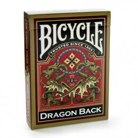 Bicycle Gold Dragon back