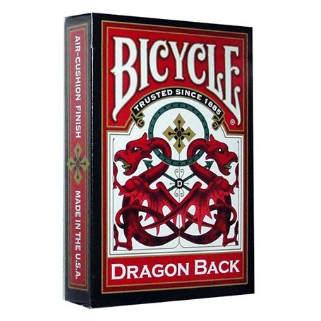 Bicycle Red Dragon back