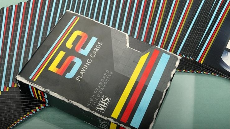 VHS Playing Cards: il mazzo vintage