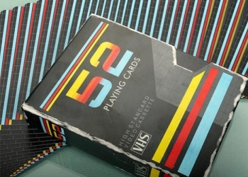 VHS Playing Cards: il mazzo Vintage