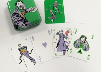 Joker Playing Cards : le carte del personaggio più folle dei fumetti!